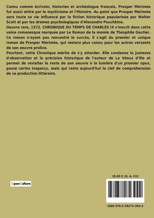 Produktbild: 1572. Chronique du temps de Charles IX