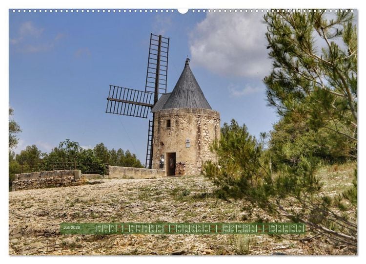Produktbild: S&uuml;dfrankreich - Rund um Montpellier (hochwertiger Premium Wandkalender 2026 DIN A2 quer), Kunstdruck in Hochglanz