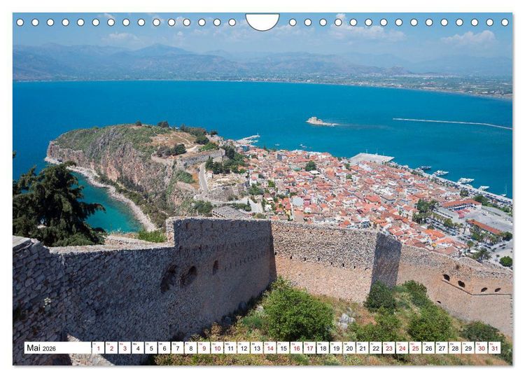 Produktbild: DER PELOPONNES (Wandkalender 2026 DIN A4 quer), CALVENDO Monatskalender