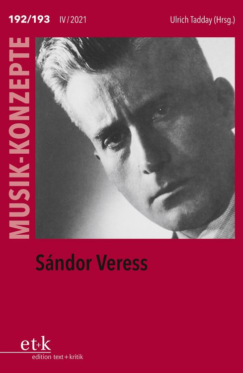 Produktbild: MUSIK-KONZEPTE 192-193: S&aacute;ndor Veress