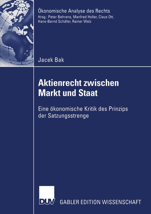 Produktbild: Aktienrecht zwischen Markt und Staat