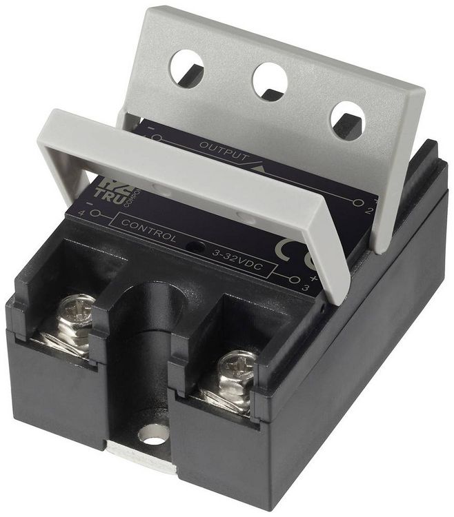 Produktbild: TRU COMPONENTS Halbleiterrelais TC-GSR-1-25DD 25 A Schaltspannung (max.): 220 V/DC Gleichstromschaltung 1 St.