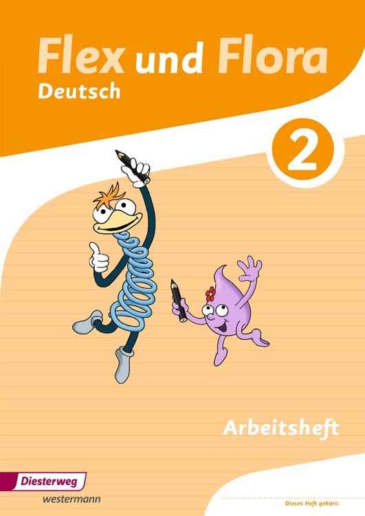 Produktbild: Flex und Flora 2. Arbeitsheft Deutsch: F&uuml;r die Ausleihe
