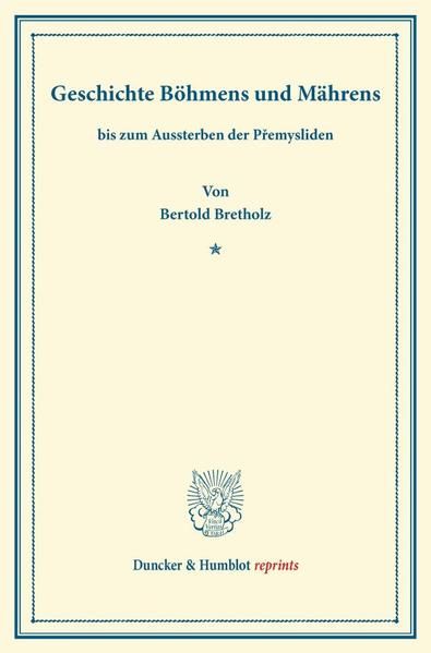 Produktbild: Geschichte B&ouml;hmens und M&auml;hrens