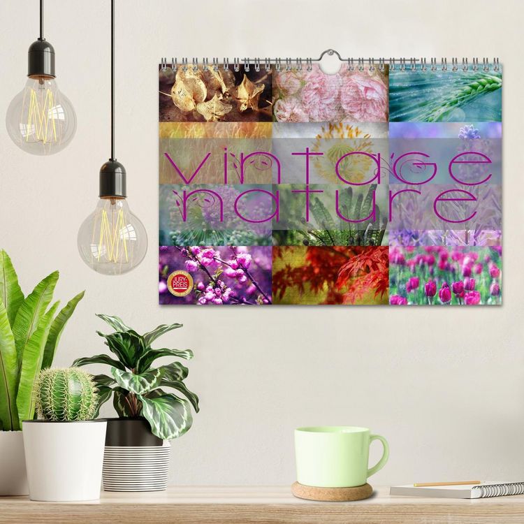 Produktbild: Vintage Nature - Romantische Naturaufnahmen (Wandkalender 2026 DIN A4 quer), CALVENDO Monatskalender