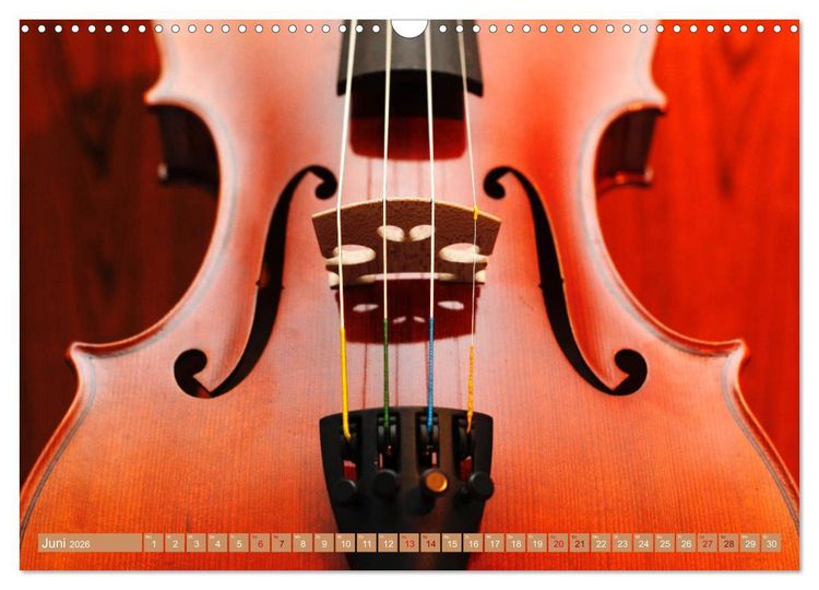 Produktbild: Aus Liebe zur Musik (Wandkalender 2026 DIN A3 quer), CALVENDO Monatskalender