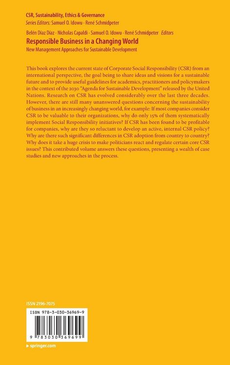 Produktbild: Responsible Business in a Changing World