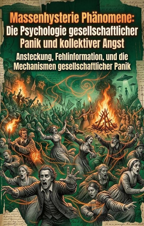 Produktbild: Massenhysterie Ph&auml;nomene: Die Psychologie gesellschaftlicher Panik und kollektiver Angst