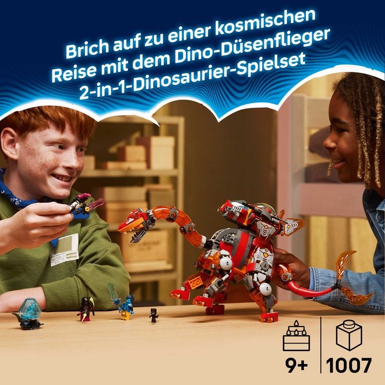 Produktbild: LEGO DREAMZzz 2in1 71514 Dino-D&uuml;senflieger, Spielzeug mit Figuren ab 9