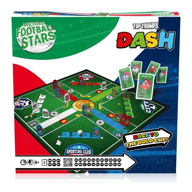 Produktbild: Top Trumps Dash Weltfussball Stars