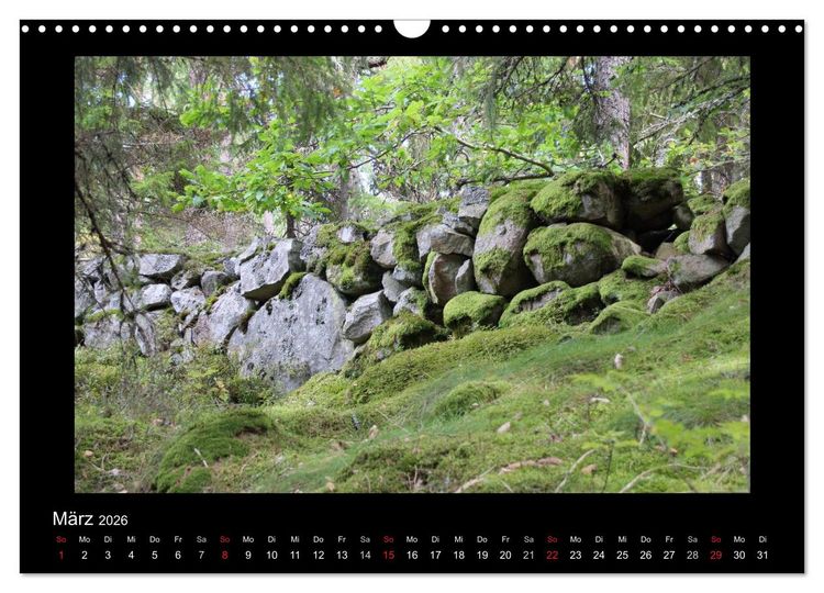 Produktbild: Schweden 2026 (Wandkalender 2026 DIN A3 quer), CALVENDO Monatskalender