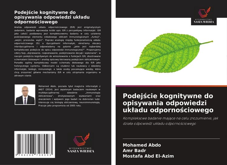 Produktbild: Podej&iquest;cie kognitywne do opisywania odpowiedzi uk&iquest;adu odporno&iquest;ciowego