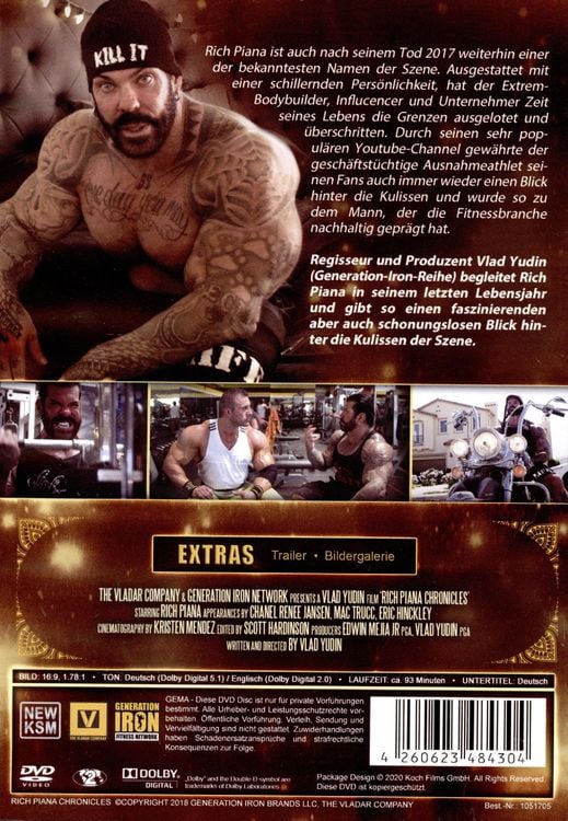 Produktbild: Generation Iron: Die Rich Piana Story