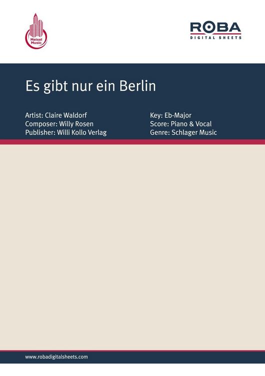 Produktbild: Es gibt nur ein Berlin