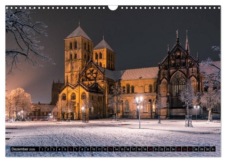 Produktbild: Das M&uuml;nsterland - Meine Impressionen (Wandkalender 2026 DIN A3 quer), CALVENDO Monatskalender