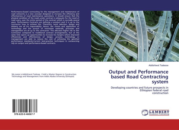 Produktbild: Output and Performance based Road Contracting system