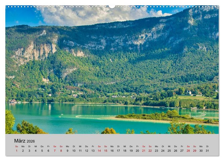 Produktbild: Streifzug durch Savoyen (hochwertiger Premium Wandkalender 2026 DIN A2 quer), Kunstdruck in Hochglanz
