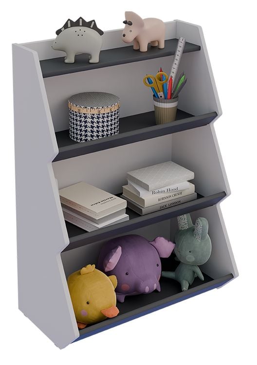 Produktbild: Holz Kinderregal B&uuml;cherregal Kinder Regal Malusa
