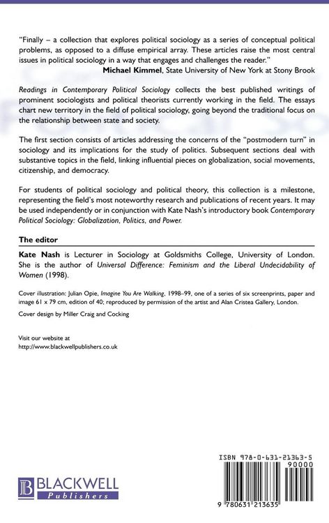 Produktbild: Readings Contemporary Political