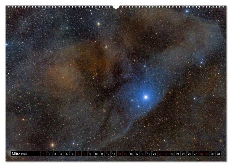 Produktbild: Deepsky XVII (hochwertiger Premium Wandkalender 2026 DIN A2 quer), Kunstdruck in Hochglanz