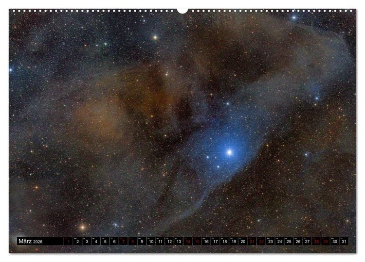 Produktbild: Deepsky XVII (Wandkalender 2026 DIN A2 quer), CALVENDO Monatskalender