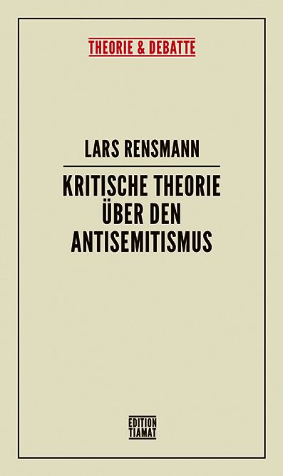 Produktbild: Kritische Theorie &uuml;ber den Antisemitismus