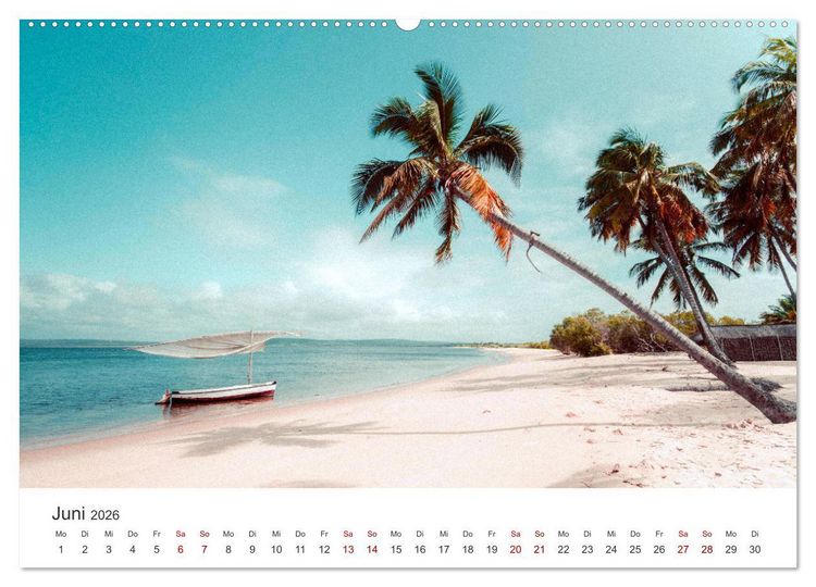 Produktbild: Mosambik - Eine Perle im S&uuml;den Afrikas. (hochwertiger Premium Wandkalender 2026 DIN A2 quer), Kunstdruck in Hochglanz