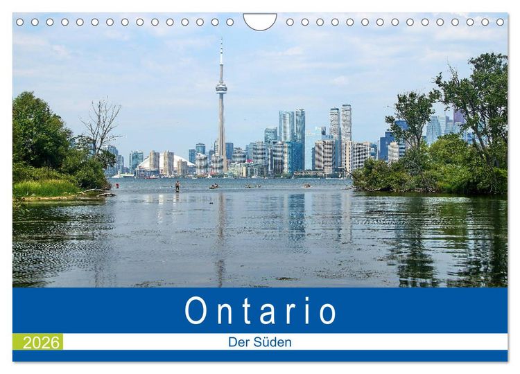 Produktbild: Ontario - Der S&uuml;den (Wandkalender 2026 DIN A4 quer), CALVENDO Monatskalender