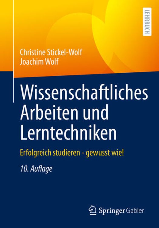 Produktbild: Wissenschaftliches Arbeiten und Lerntechniken