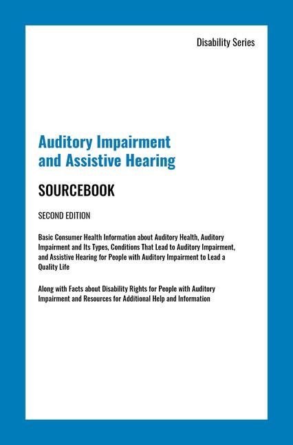 Produktbild: Auditory Impairment and Assistive Hearing Sourcebook, Second Edition