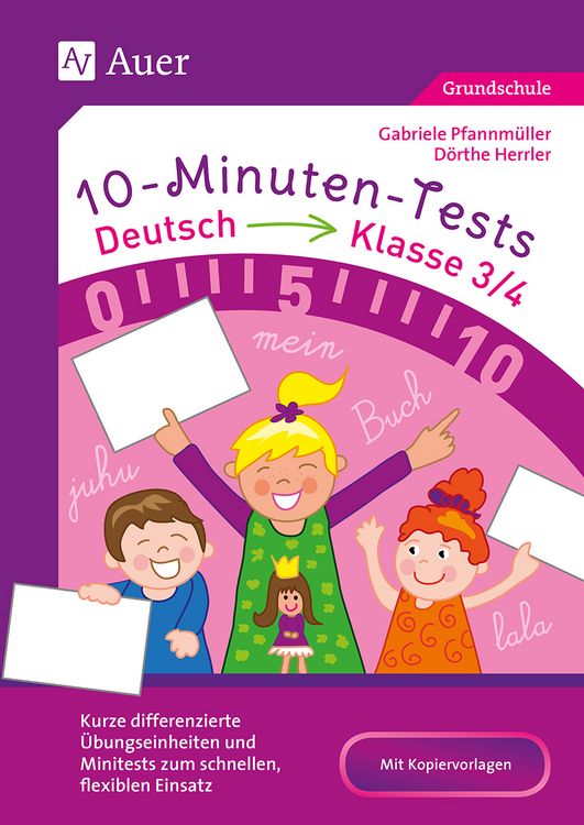 Produktbild: 10-Minuten-Tests Deutsch - Klasse 3/4