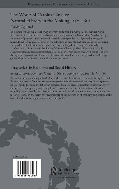 Produktbild: The World of Carolus Clusius