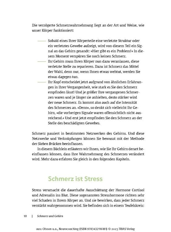 Produktbild: Neurocoaching - Wie der K&ouml;rper den Schmerz vergisst