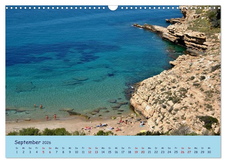Produktbild: Benidorm (Wandkalender 2026 DIN A3 quer), CALVENDO Monatskalender