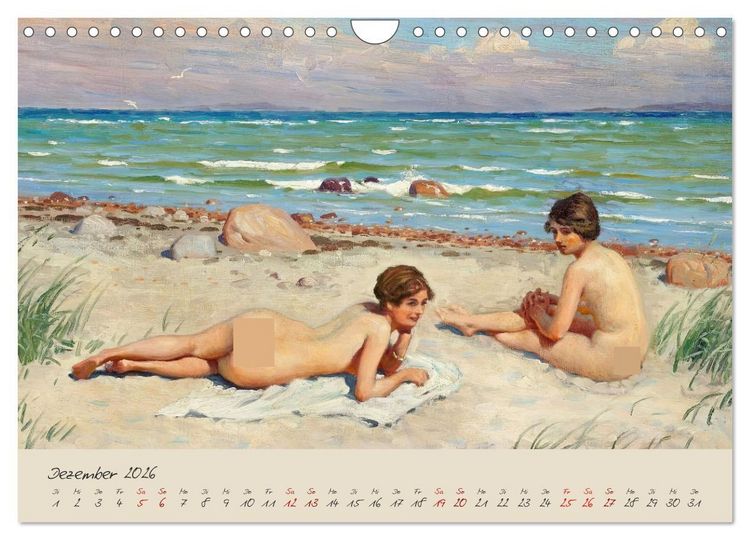 Produktbild: Strandgef&uuml;hle (Wandkalender 2026 DIN A4 quer), CALVENDO Monatskalender