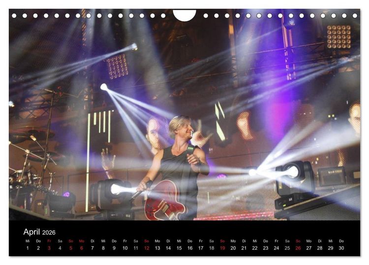Produktbild: Veranstaltungsmomente (Wandkalender 2026 DIN A4 quer), CALVENDO Monatskalender