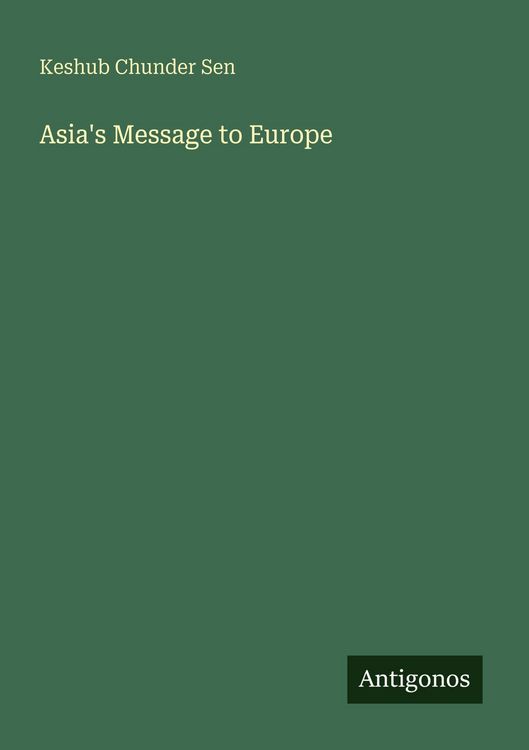 Produktbild: Asia's Message to Europe