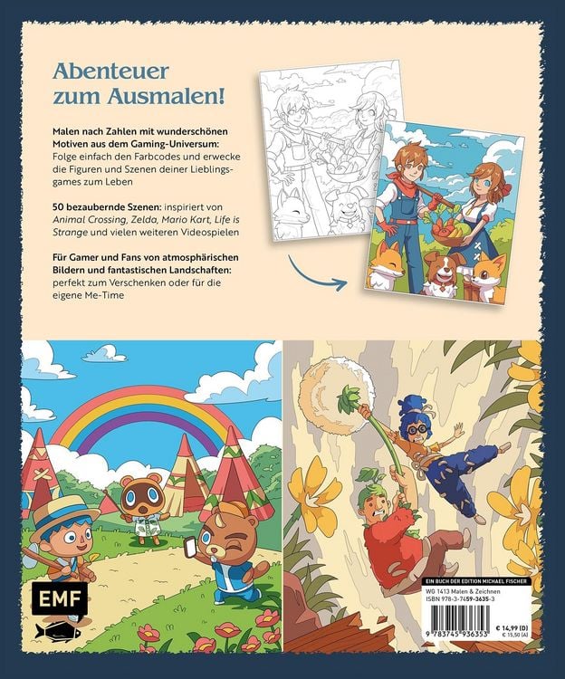 Produktbild: Malen nach Zahlen &ndash; Gaming