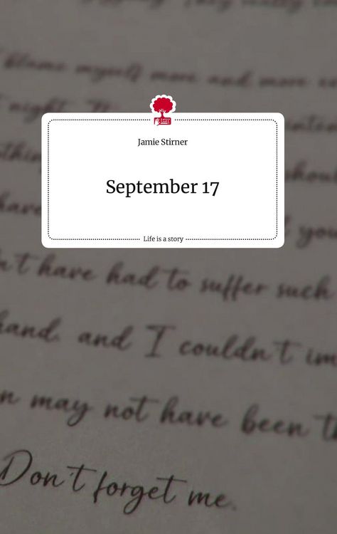 Produktbild: September 17. Life is a Story - story.one