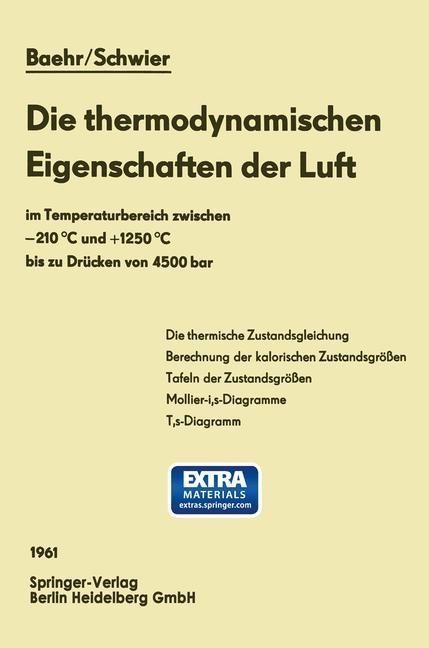Produktbild: Die thermodynamischen Eigenschaften der Luft