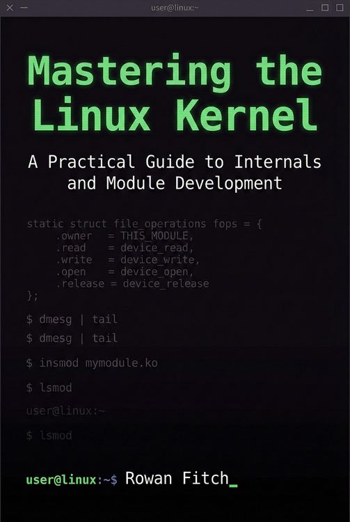 Produktbild: Mastering the Linux Kernel: A Practical Guide to Internals and Module Development