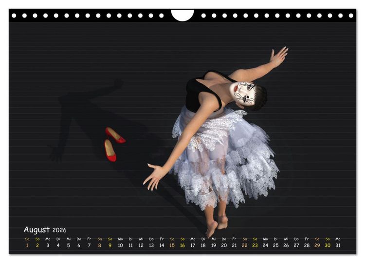 Produktbild: Sch&ouml;ne Scheinwelt (Wandkalender 2026 DIN A4 quer), CALVENDO Monatskalender
