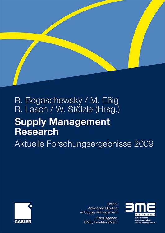 Produktbild: Supply Management Research
