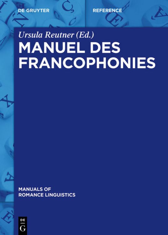 Produktbild: Manuel des francophonies