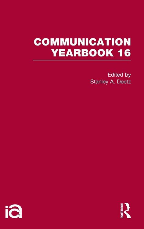 Produktbild: Communication Yearbook 16