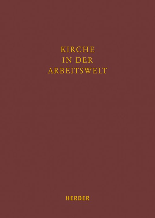 Produktbild: Kirche in der Arbeitswelt