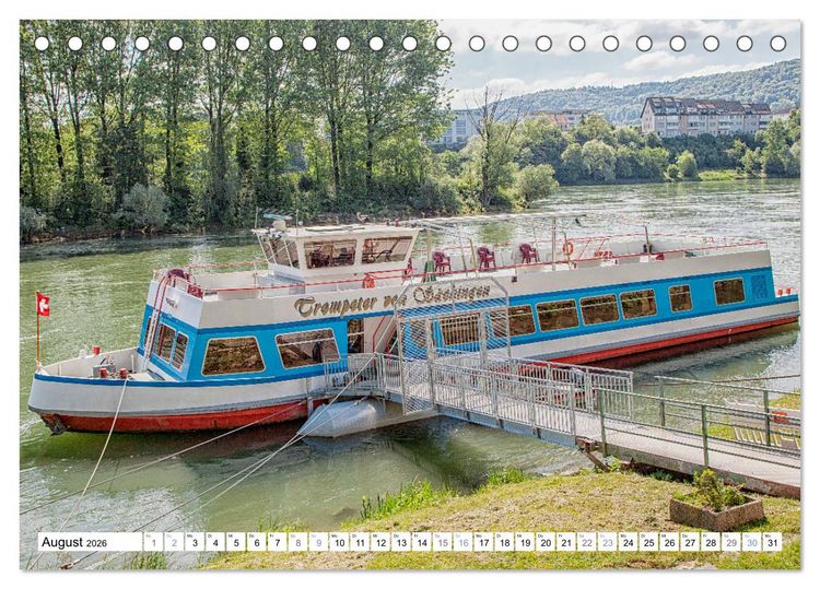 Produktbild: Bad S&auml;ckingen - St&auml;dtle am Hochrhein (Tischkalender 2026 DIN A5 quer), CALVENDO Monatskalender