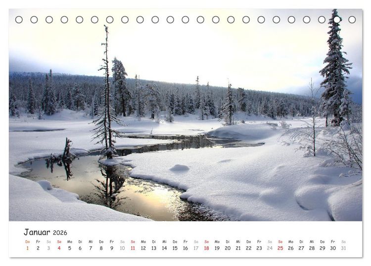 Produktbild: Schwedische Sehnsuchtsorte (Tischkalender 2026 DIN A5 quer), CALVENDO Monatskalender