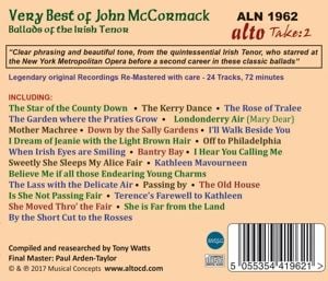 Produktbild: The very best of John McCormack