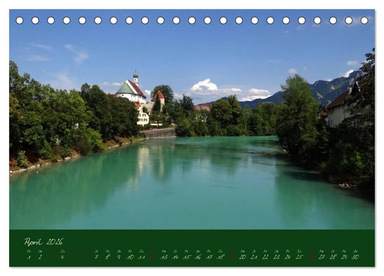 Produktbild: Im Allg&auml;u (Tischkalender 2026 DIN A5 quer), CALVENDO Monatskalender